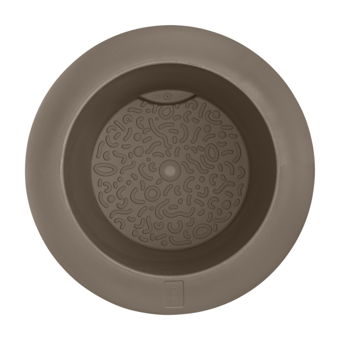 amber roll high 43cm burnt umber